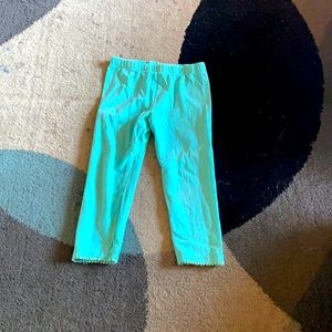 Teal capris